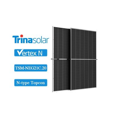 Trina Grade A zonnepaneel 675W 680W 685W 690W 695W 700W N-type TOPCon Bifacial Dual Glass