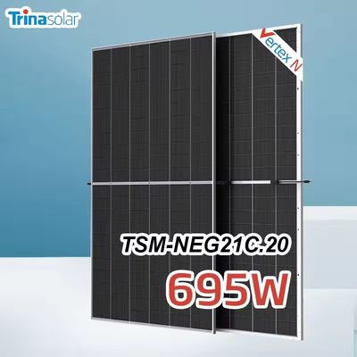 Trina Solar Vertex NEG21C.20 Bifaciale PV-modules 665W 670W 675W 680W 690W 700W zonnepanelen