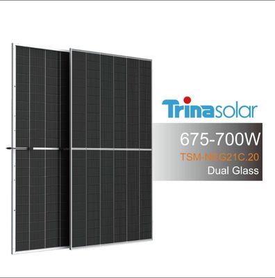 Mono zonnepaneel TSM-NEG21C.20 670W 675W 680W 685W 690W 695W 700W voor zonne-energiesysteem