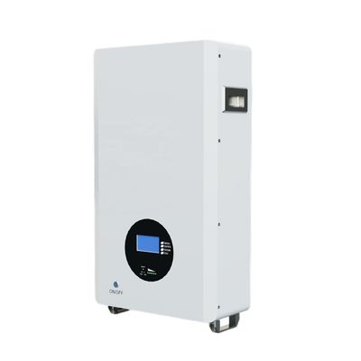 51.2V 100AH 200AH Powerwall 5kWH 10kWH Lifepo4 Lithiumbatterij voor geïntegreerd zonnestelsel