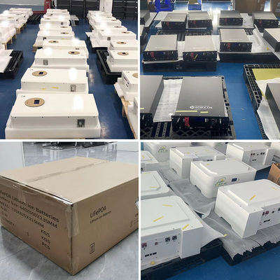 Gecertificeerde zonne-lithiumbatterij 200ah 48V/51.2V100ah met rack- en wandmontage