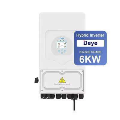 Deye 6kw-omvormer SUN-6K-SG03LP1-EU Eenfasige EU-versie met en IP65-bescherming