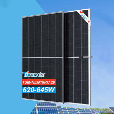Zonne-energiesysteem Trina Zonnepaneel 605W 610W 615W 620W 640W Halfcut 650W 660W 670watts