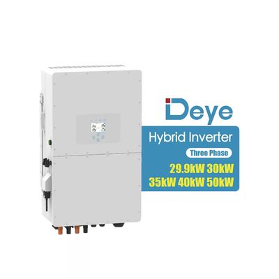 Deye-hybride omvormer voor lood-zuur/li-lon-compatibele 50kW voor en meerdere uitgangssoorten