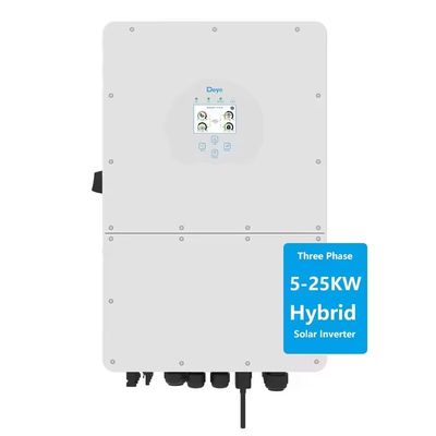 Deye SUN-30K-SG01HP3-EU-BM3 hoogspanningshybride omvormer voor zonne-energie-installaties