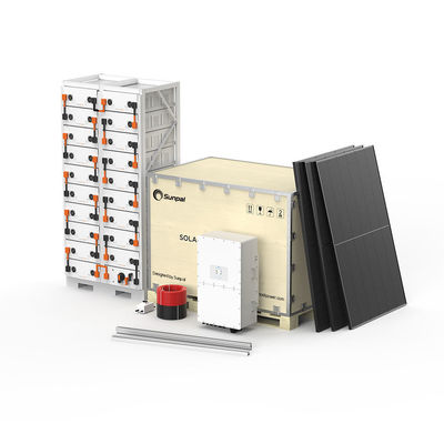 Driefasige hybride omvormer Deye SUN-30K-SG01HP3-EU-BM3 voor 30 kW zonne-energiesysteem