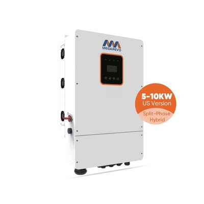 LCD Display Megarevo Hybride Inverter R5KLNA 8kw 10kw Split Phase Off Grid Zonne-inverter