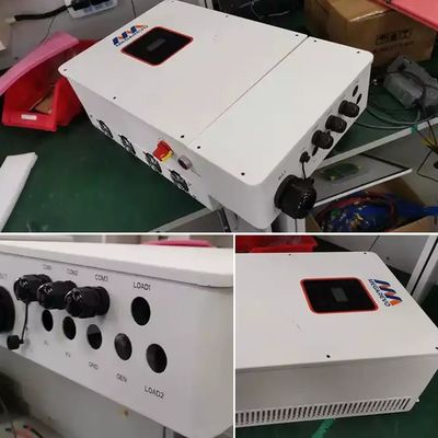 LCD Display Megarevo Hybride Inverter R5KLNA 8kw 10kw Split Phase Off Grid Zonne-inverter