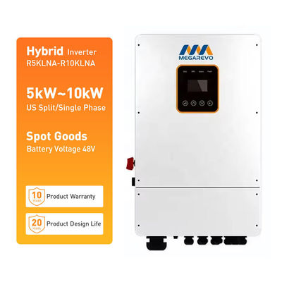 5KW R5KLNA Megarevo Hybride Zonne-Inverter Split Phase Home Zonne-Inverter US Version