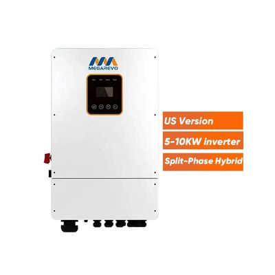 Uitgangsfrequentie 50/60Hz Megarevo hybride omvormer voor systeem 5-12KW driefasig