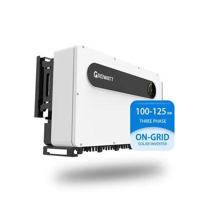 10 MPP-trackers op de netinversor Growatt MAX 100-125KTL3-X LV 180V-1000V Invoerspanning