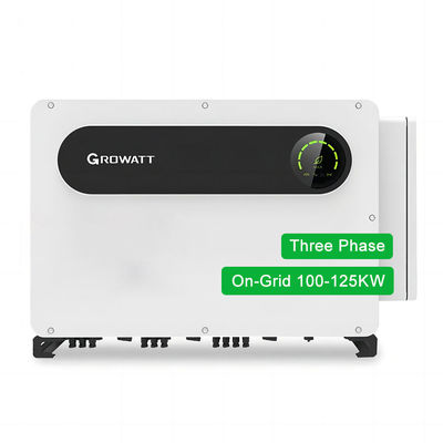 Home Zonne-energie Growatt MAX 125KTL3-X LV stapelbare omvormer met geavanceerde technologie