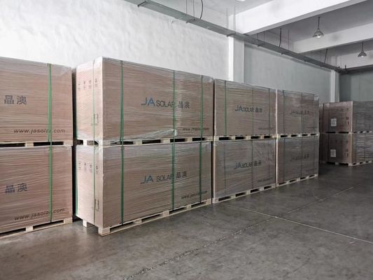 605W 615W 625W JA N Type Bifaciaal zonnepaneel Dual Glass Zonnepaneel 182mmx182mm Celgrootte