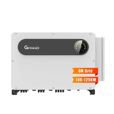 Max. gelijkstroomspanning 1100V Growatt MAX 100-125KTL3-X LV Driefasige inverter met WiFi