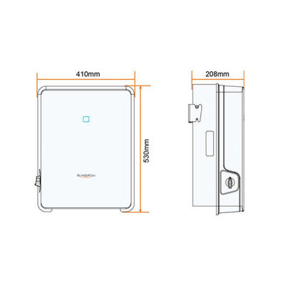 DC/AC-omvormers SG30T-CN SG20T-CN 3 fase 600V PV-omvormer op het net 3 MPPT 10KW 20KW 30KW 50KW Home
