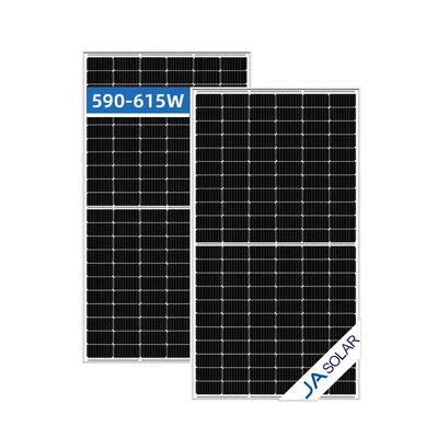 JA 590W 595W 600W mono zonnepaneel 605w 48v Duitsland 610 Watt 615wp 600w PV module
