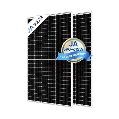 JA JAM66D45 LB 590W 595W 600W 605W 610W 9BB 12BB Halfgesneden zonnepaneel 615W PV-module