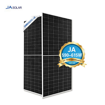 Geanodiseerd aluminium frame JA zonnepanelen 600W monokristallijn in EU Stock Warehouse