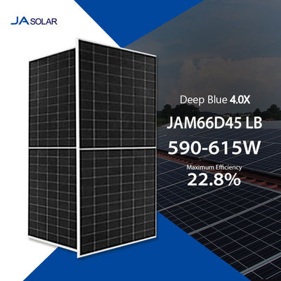 PERC Topcon Halve Cell Ja Zonnepanelen N Type 600w 605w 610w 615w Pannelli Photovoltaic