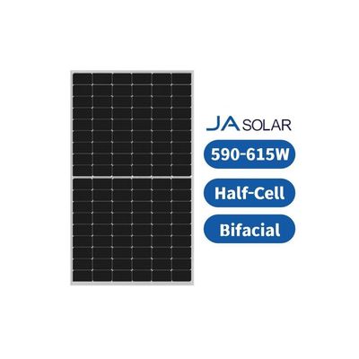 JA Zonnepaneel 600W 605W 610W 615W 590W 595W 600 Watt Zonnepanelen voor EU-opslag