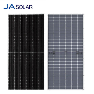 JA Zonnepanelen 590w 595w 600w 605w 610w 615w Dubbelglas N-type Bifaciale mono-modules