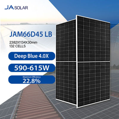 590W 595W 600W 605W 610W 615W N-type zonnepanelen met geanodiseerd aluminium frame