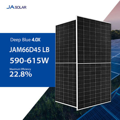 182mmx182mm Celgrootte Bifaciale zonnemodule met voor-/achterruit van JA SOLAR