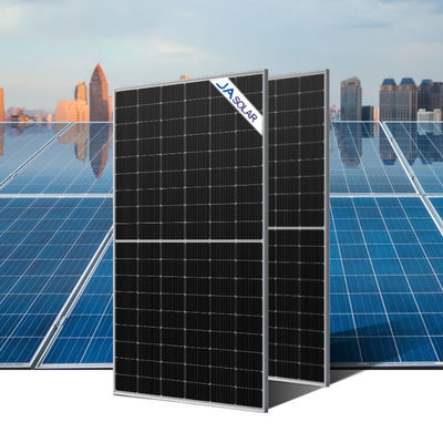JA SOLAR Efficiency Bifacial Solar Panel met dubbelglas en halfcel MBB-technologie