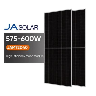 575-600W Dubbelglas N-TOPCON Bifaciale mono zonnepanelen Paneldimensies 2333*1134*30mm