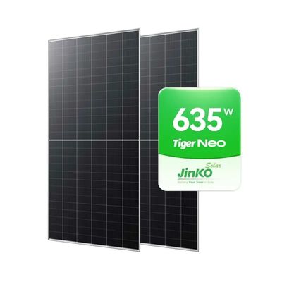 Jinko N-type 78HL4-V zonnepaneel IP68 Klassificeerde verbindingsbak 615W Mono-kristallijnceltype