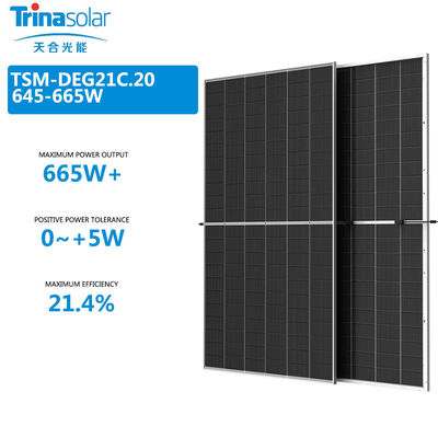 Trina Cell Module Array Stel uw eigen draagbare zonnestelsel op met 22,5% efficiëntie