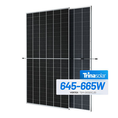 Trina TSM-NEG21C.20 PV-module 675w 680w 685w 690w 695w 700w zonnepaneel voor grondproject
