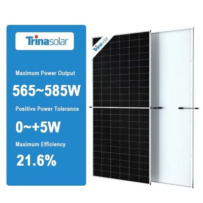 Trina Vertex Bifacial Solar Panel 565W 570W 575W 580W 585W 670Watt PERC zonnepanelen