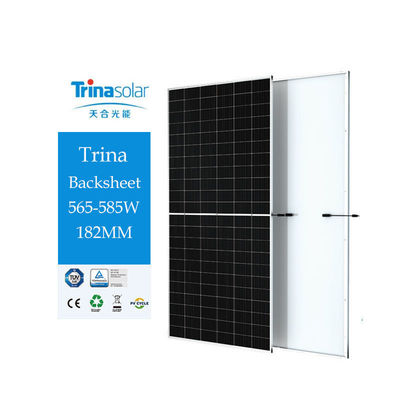Trina DE19R TSM-DE19R 565-585W Vertex backsheet Mono module voor zonnepanelenoplossingen