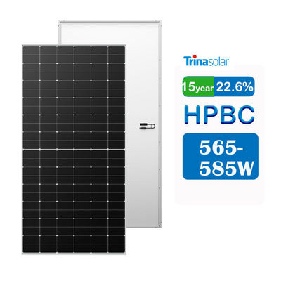 585W Trina Solar TSM DE19R Monokristallijn halfcelmodule met MC-compatibele aansluiting