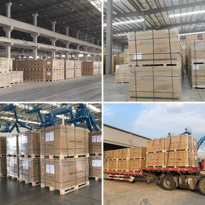 565W 570W 575W 580W 585W Halfsnijd Solar PV Modules met geanodiseerd aluminium frame