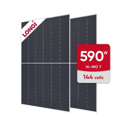 Longi Himo 7 550w zonnepanelen met IP68-koppelbox en zonnecellen van klasse A
