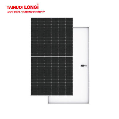 Longi 570w Tier 1 zonnepanelen met 3,2 mm gehard glas van laag ijzer en IP68 gekwalificeerde aansluiting