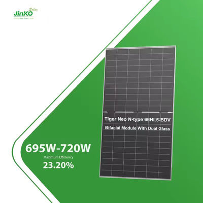 IEC-klasse C Halvecel 700W PERC Mono Solar PV Module Tier 1 Zonnepanelen 680W 690W 700W 800W