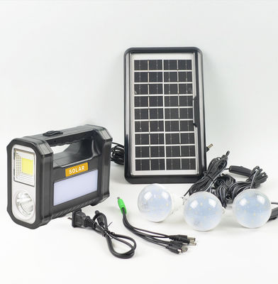 Warm verkrijgbaar Batterij Zonne-generator Verlichtingssysteem Kit Outdoor Camping Vissen Stroomonderbreking Huis Noods stroomvoorziening