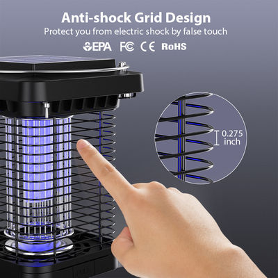 ABS Shell Solar Mosquito Bug Zapper Licht Zonne-oplaadbare Bug Zapper