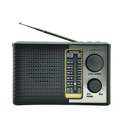 BT USB Torch Battery Zonnepaneel Radio Draagbaar Met AM FM SW Band Lichtgewicht