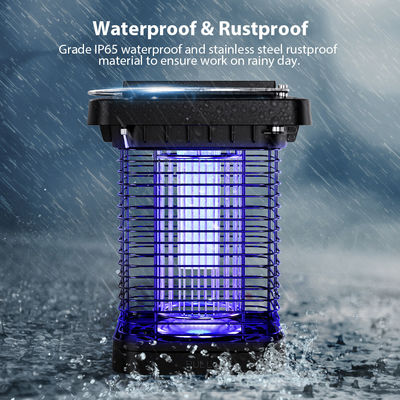 Minder vermogen Hoogspannings muggenzapper Indoor Outdoor Solar Bug Zapper