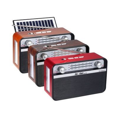Draadloze luidspreker zonne-energie-noodradio krachtige zonnepaneelradio met usb