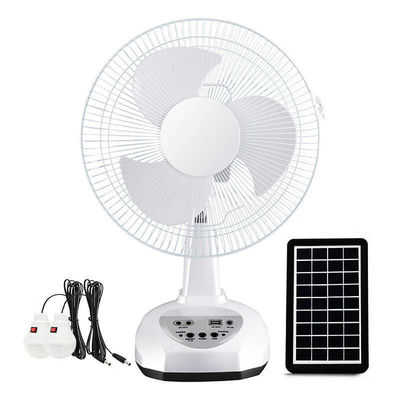 12 inch 16 inch oplaadbare zonne-energie ventilator zonne-koeling ventilator met zonnepaneel