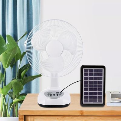 12 inch 16 inch oplaadbare zonne-energie ventilator zonne-koeling ventilator met zonnepaneel