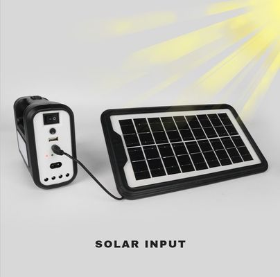 Ground Montage Compact Off Grid Solar Lighting Kit Met Led Bulb
