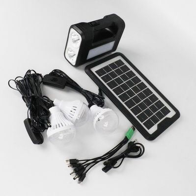 OEM ODM Draagbaar zonne-energie-verlichtingssysteem voor huishoudens