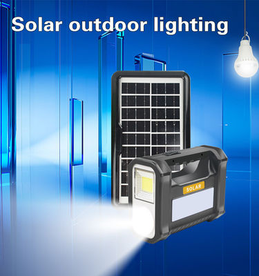 Op maat gemaakte zonne-energie-verlichtingsinstallatie Polycrystalline Silicon Solar Panel Lighting Kit