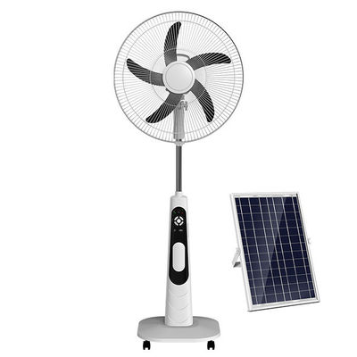 Aanpasbare 18 inch zonneventilator oplaadbare zonne-standventilator voor thuis